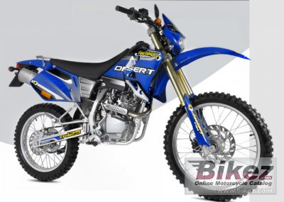 2008 factory bike desert yr125 photo